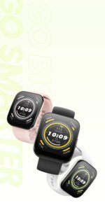 Interface d'appel entrant sur la montre Amazfit Bip 5.