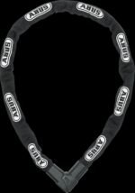 Chaîne antivol Abus CityChain 1010 noire avec maillons en acier.