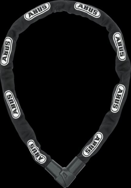 Chaîne antivol Abus CityChain 1010 noire avec maillons en acier.
