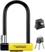 Antivol U Kryptonite New York Lock jaune et noir haute sécurité.