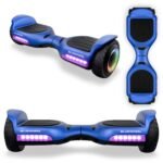 Hoverboard Bluewheel HX720 noir avec capteurs d'équilibre actifs.
