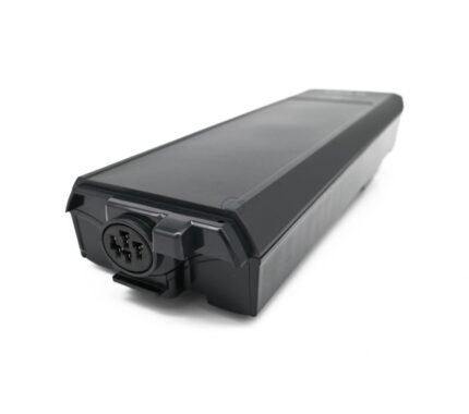 Batterie Bosch PowerPack 500 noire pour cadre de vélo électrique.