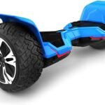Gros plan sur les moteurs puissants du Gyroor Warrior.