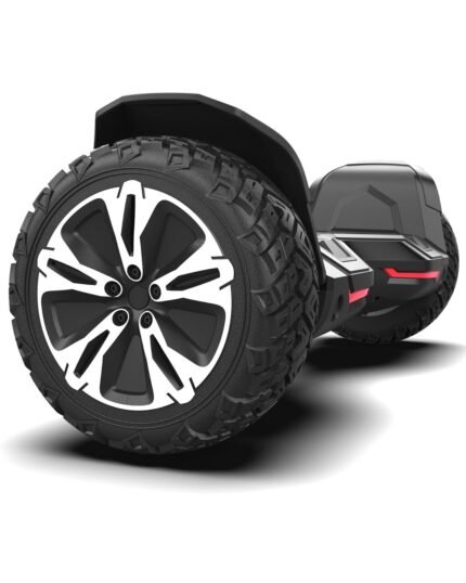 Logo de certification UL2272 sur le châssis d'un Gyroor Warrior.