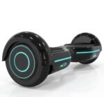 Hoverboard Megamotion A03 noir avec capteurs d'équilibre.