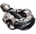 Pédales automatiques Shimano Deore XT M8100 noires pour VTT.