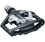 Mécanisme de clipsage SPD sur la pédale Shimano PD-EH500.