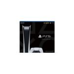 Gros plan sur les ports de connexion de la PlayStation 5 Édition Digitale.