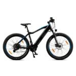 VTT électrique NCM neuf noir avec batterie intégrée.