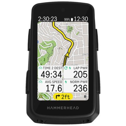GPS Hammerhead Karoo 3 avec fond de carte ultra-détaillé.