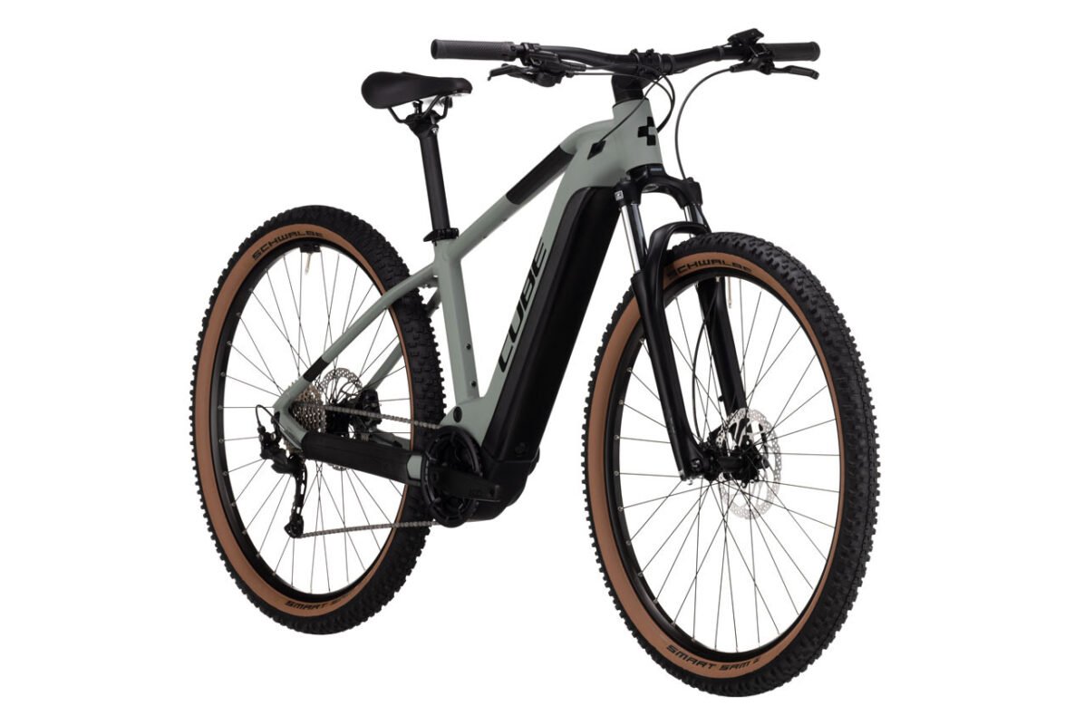 VTT électrique Cube Reaction Hybrid Performance 500 Gris Vert Swamp 2023.