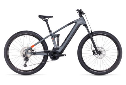Système de freinage Magura sur le Cube Stereo Hybrid 120 Pro gris.
