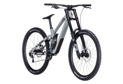 VTT de descente Cube Two15 HPC SLX 29 gris et vert swamp.