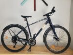 Vélo électrique Gitane Soho 2 gris anthracite batterie intégrée.