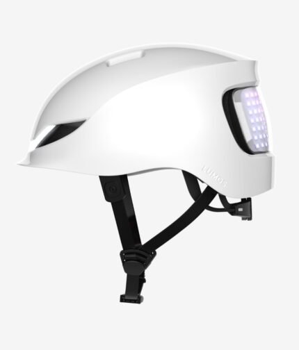 Casque Lumos Matrix MIPS avec animation LED active à l'arrière.
