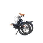 Zoom sur la selle gel et la fourche de l'O2feel iPeps.