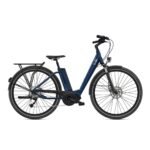 Fourche suspendue et pneus larges de l'O2feel iVog Explorer.