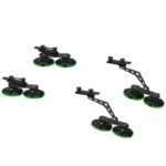 Porte-bagages TreeFrog 22X fixé sur le toit d'une voiture blanche.