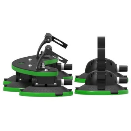 Porte-vélos TreeFrog Pro 2 installé sur une berline de sport.