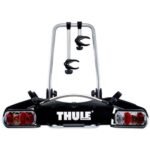 Détail des serrures et des fixations de roues du Thule EuroWay G2.