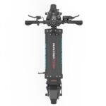 Zoom sur la suspension avant de la Dualtron Mini Special.