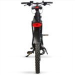 VTT électrique UrbanBiker Dakota PLUS noir avec batterie intégrée.