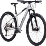 VTT Cube Attention SLX Argent Gris 2023 de profil.