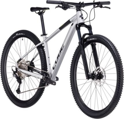 VTT Cube Attention SLX Argent Gris 2023 de profil.