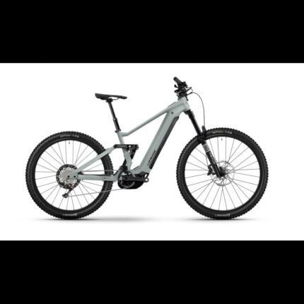 VTT électrique tout-suspendu Lapierre Overvolt TR 7.8 coloris Fresh Mint Blue.