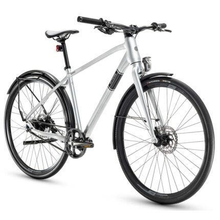 Vélo électrique Gitane Soho 1 bleu nuit batterie intégrée.