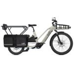 Console de contrôle et batterie du vélo cargo O2feel Equo 7.