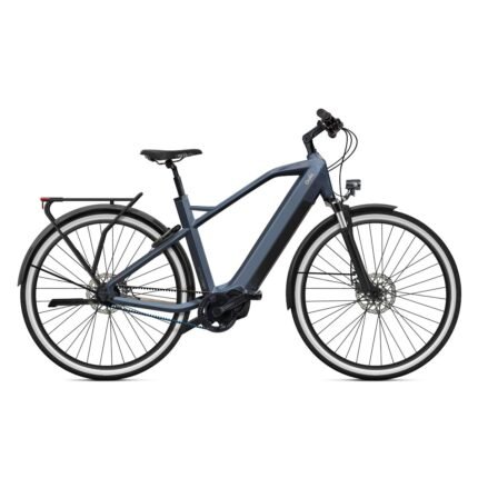 Moyeu haut de gamme Shimano Alfine 8 sur l'O2feel iSwan 8.