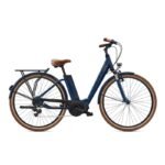 Vélo électrique de ville O2feel iVog 3 bleu boréal.