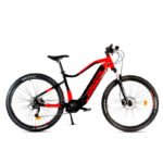 VTT électrique UrbanBiker Dakota PLUS noir avec batterie intégrée.